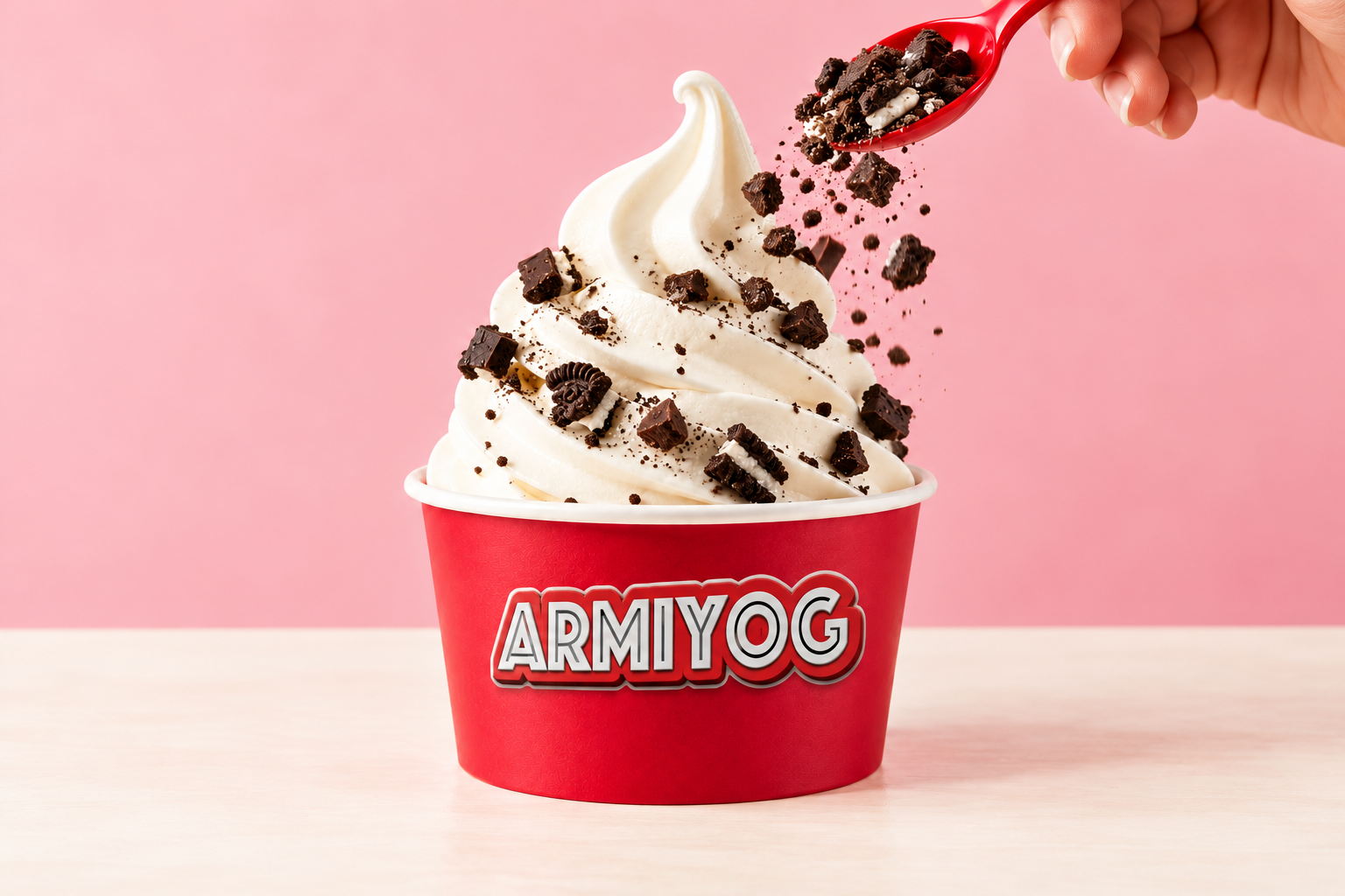 Toppings para yogur helado Armi-Yog